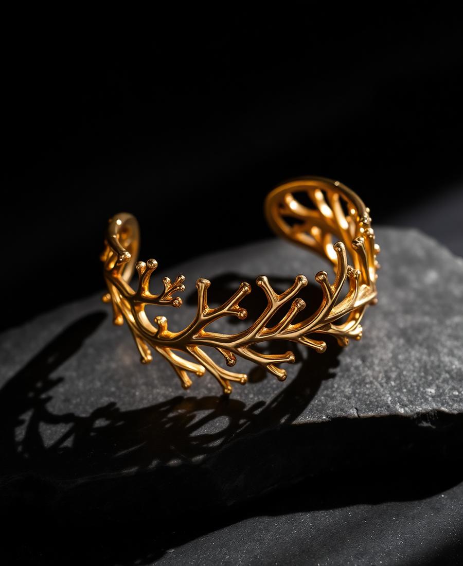 Dhoni Coral Cuff