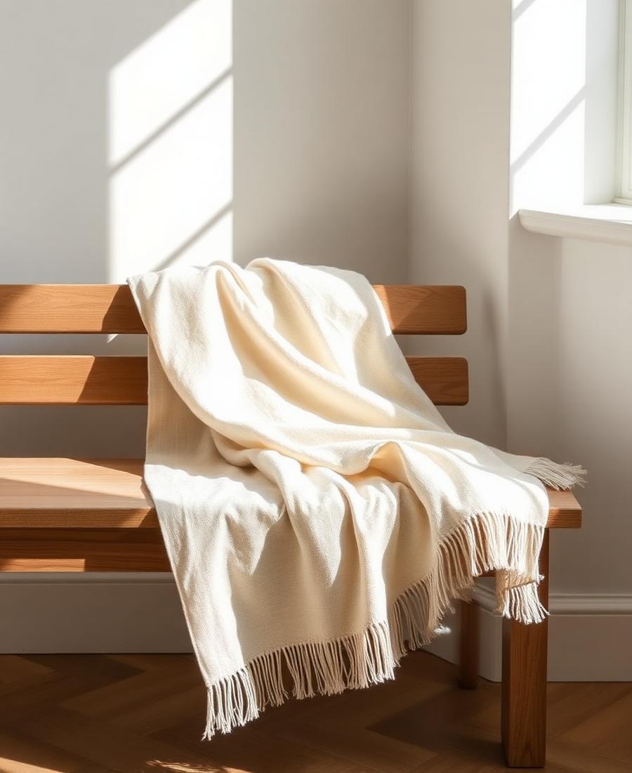 Dhoni Linen Throw