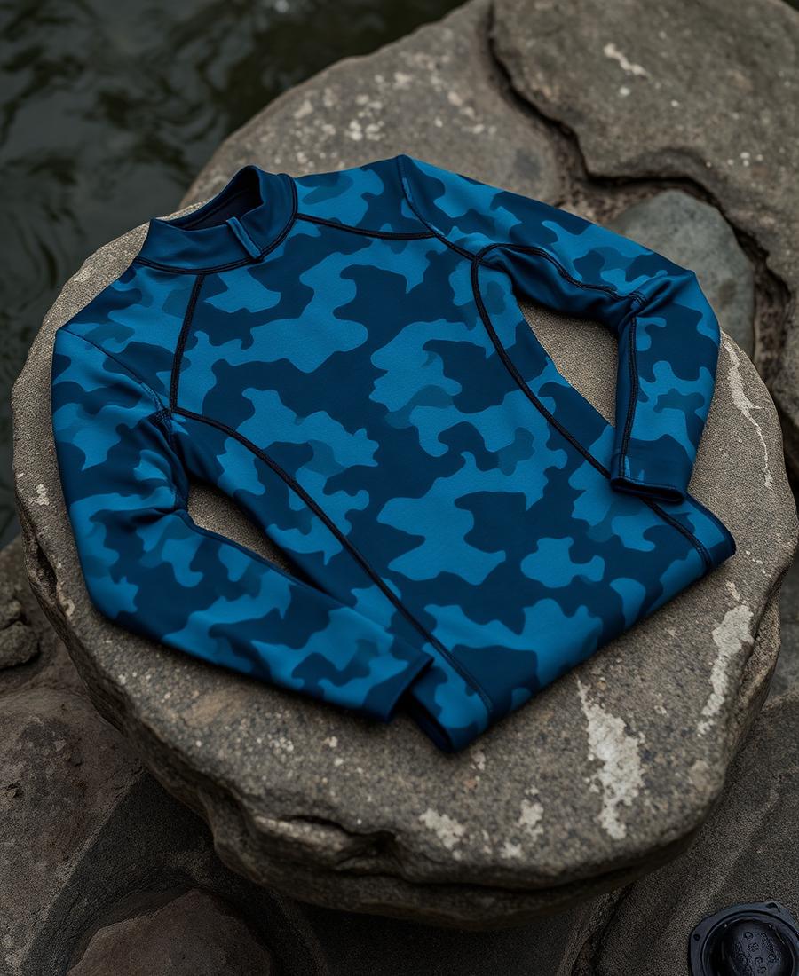 Blue Hour Camo Wetsuit